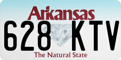 AR license plate 628KTV