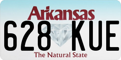 AR license plate 628KUE