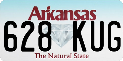 AR license plate 628KUG