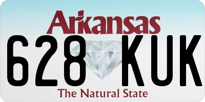 AR license plate 628KUK