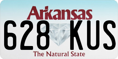 AR license plate 628KUS