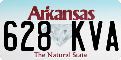 AR license plate 628KVA