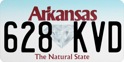 AR license plate 628KVD