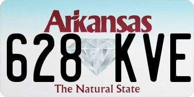 AR license plate 628KVE