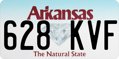 AR license plate 628KVF