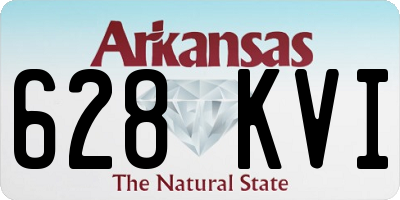 AR license plate 628KVI
