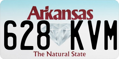 AR license plate 628KVM