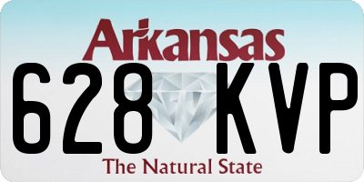 AR license plate 628KVP