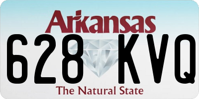 AR license plate 628KVQ