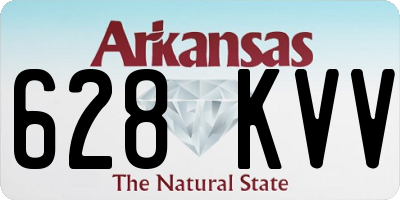 AR license plate 628KVV