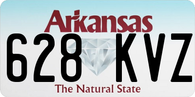 AR license plate 628KVZ