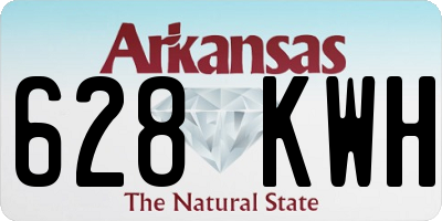 AR license plate 628KWH