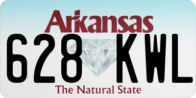 AR license plate 628KWL