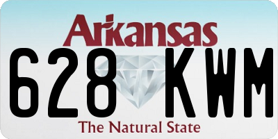 AR license plate 628KWM
