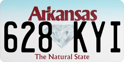 AR license plate 628KYI