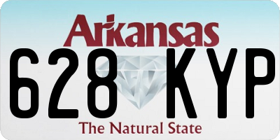 AR license plate 628KYP