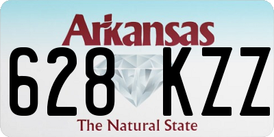 AR license plate 628KZZ