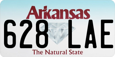 AR license plate 628LAE