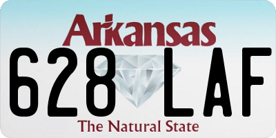 AR license plate 628LAF