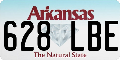 AR license plate 628LBE