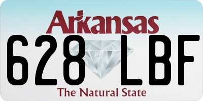 AR license plate 628LBF