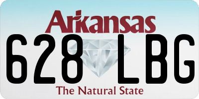AR license plate 628LBG