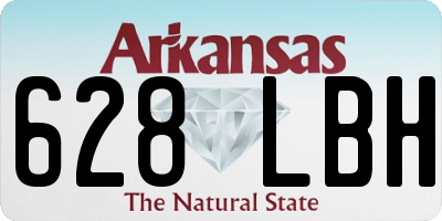 AR license plate 628LBH