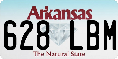 AR license plate 628LBM