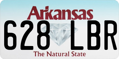 AR license plate 628LBR