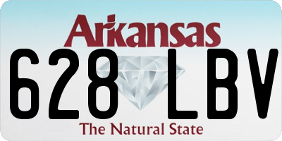 AR license plate 628LBV