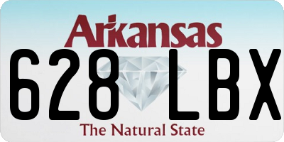AR license plate 628LBX