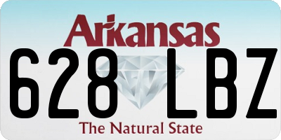 AR license plate 628LBZ