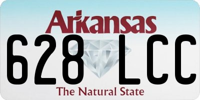 AR license plate 628LCC