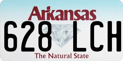 AR license plate 628LCH