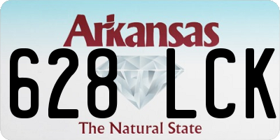 AR license plate 628LCK
