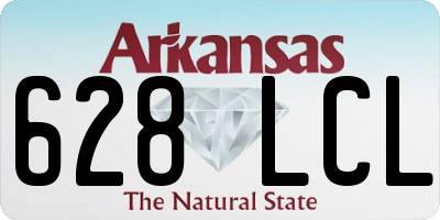 AR license plate 628LCL