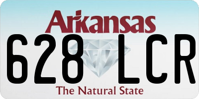 AR license plate 628LCR