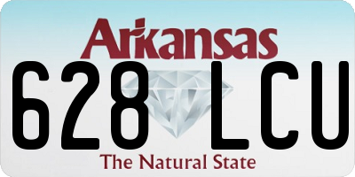 AR license plate 628LCU