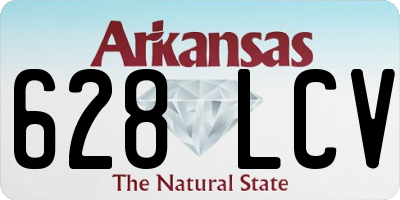 AR license plate 628LCV