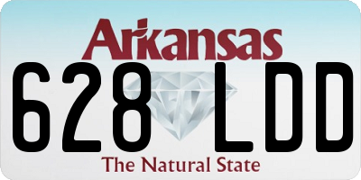 AR license plate 628LDD