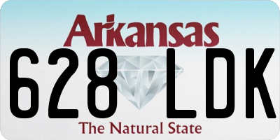 AR license plate 628LDK