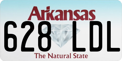 AR license plate 628LDL