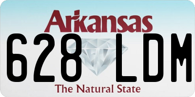 AR license plate 628LDM
