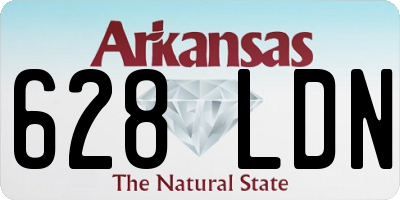AR license plate 628LDN