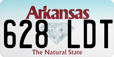 AR license plate 628LDT