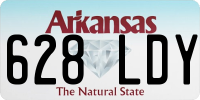 AR license plate 628LDY