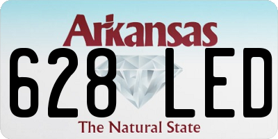 AR license plate 628LED