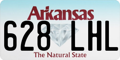 AR license plate 628LHL