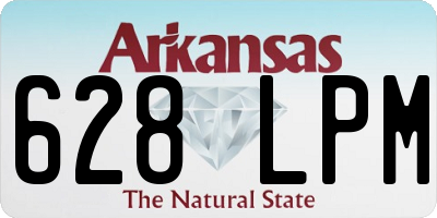 AR license plate 628LPM