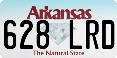 AR license plate 628LRD